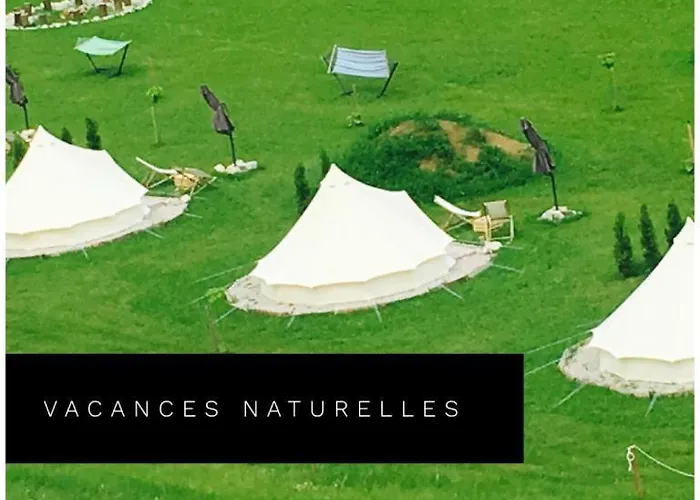 Luxuszelt White Tent Mountain View In Camp Garden Park